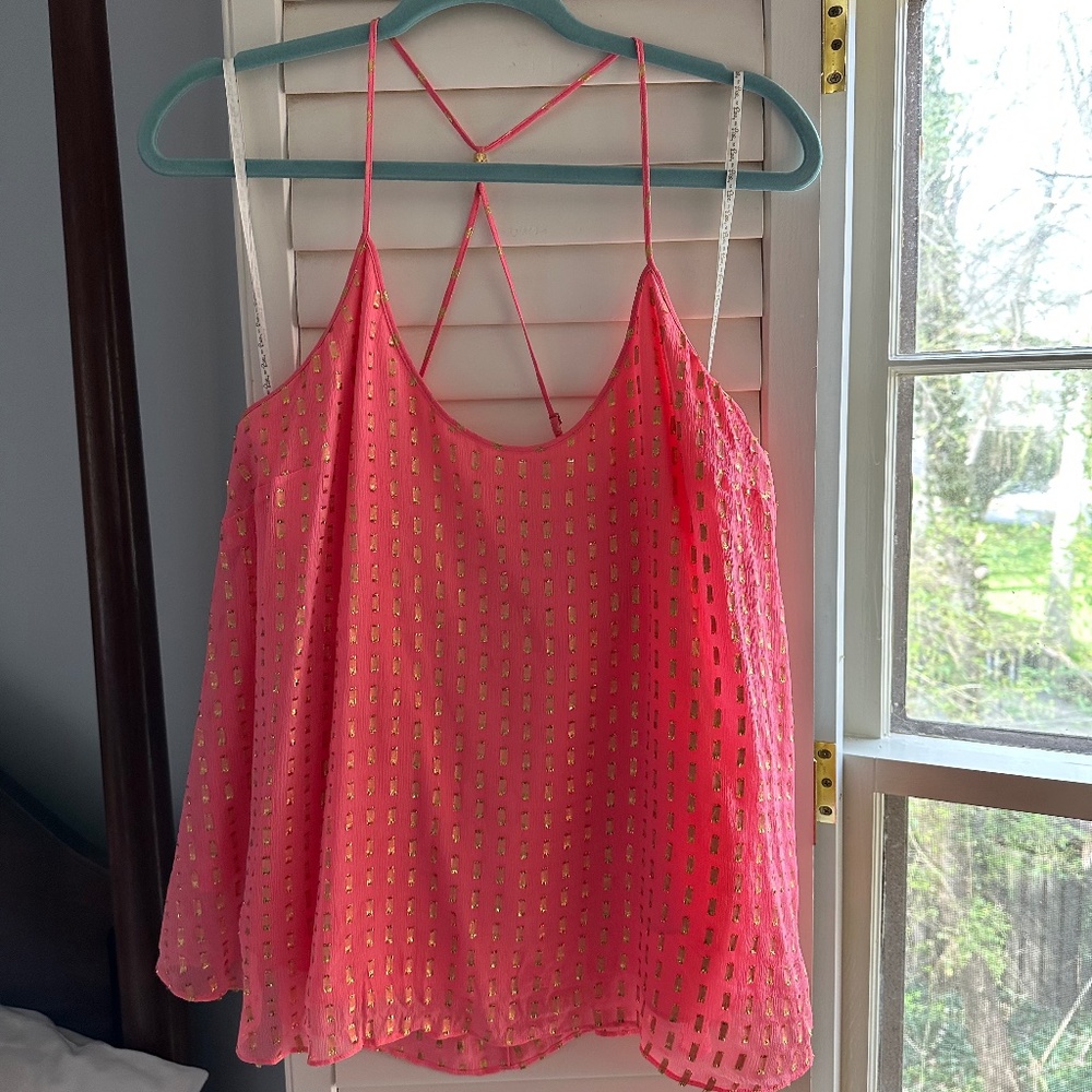 EUC Lilly Pulitzer Silk Tank